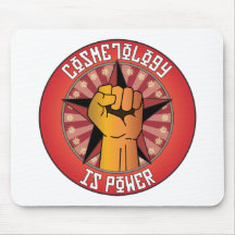 Cosmetology Is Power Mouse Mats