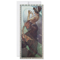 Cosmic Art Nouveau Invites