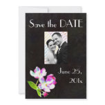 Cosmic Blossoms Save the DATE Announcement invitations