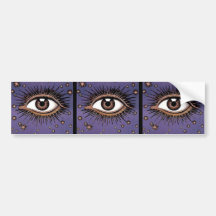 Cosmic Eye Bumper Stickers