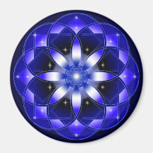 Cosmic Flower Magnet