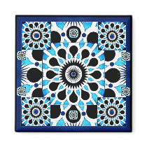 Cosmic Flowers III Magnet