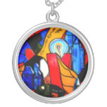 Cosmic Footprint Necklace