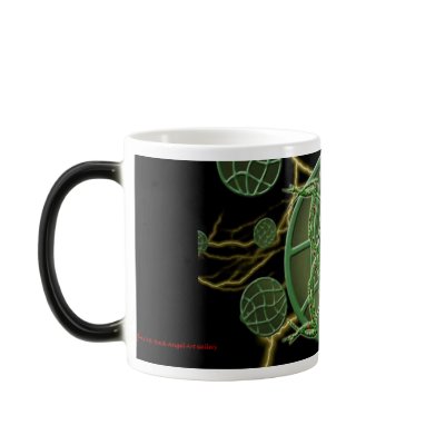 Cosmic Frog Mugs by Rockangel1