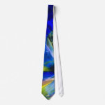 "Cosmic Glass" power tie. Trippy galaxies of colou