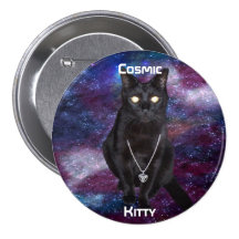 Cosmic Kitty Button