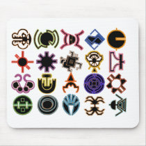 Cosmic Runes Mousemats