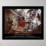 Cosmonaut Nikolai Budarin posters