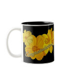 Cosmos (Cosmos sulphureus) Flowers Congratulations Mug