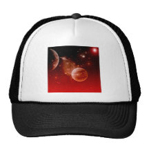cosmos, trucker hats