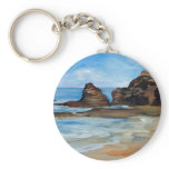 Costa Alentejana - óleo - 30x50 Key Chains