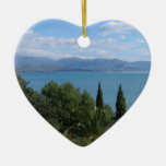 Costa del Cilento double-sided custom ornament