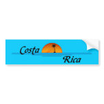 Costa Rica Bumper Sticker bumper stickers
