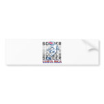 Costa Rica Copa America 2011 bumper stickers