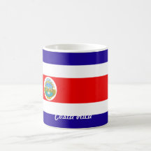 Costa Rica Flag Mug
