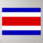 Costa Rica Flag posters