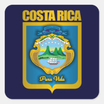 "Costa Rica Gold" Gift Ideas Sticker