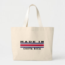 Costa Rica Made In Designs Canvas Bag