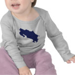Costa Rica Map t-shirts