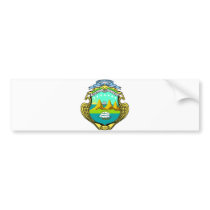 Costa Rica Official Coat Of Arms Heraldry Symbol