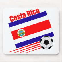 Costa Rica Soccer Team Mouse Pad