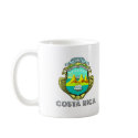 Costa Rican Emblem mugs
