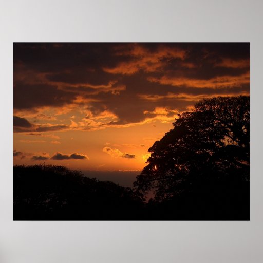 Costa Rican Sunset III Print