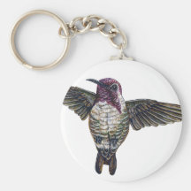 Costa's Hummingbird Key Chain