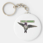 Costas Hummingbird with Banner Keychain