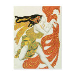 Costume design for a bacchante in 'Narcisse' Post Cards