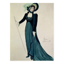 Costume design for Tosca Post Cards
