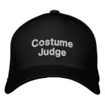 Costume Judge Hat embroidered hats