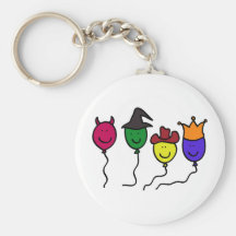 Costume Party Key Chain