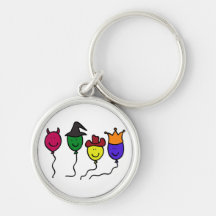 Costume Party Keychains