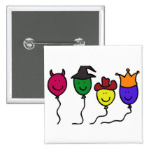 Costume Party Pins