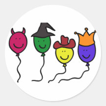 Costume Party Stickers