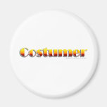 Costumer (Text Only) Fridge Magnet