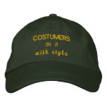 Costumers do it with Style Embroidered Hat