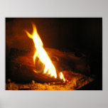Cosy Fire Poster posters