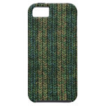 Cosy Green Knit Sweater Look iPhone 5 Case
