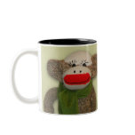 Cosy Sock Monkey Mug