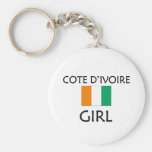 COTE D'IVOIRE GIRL KEYCHAINS