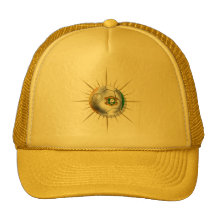 Côte D'Ivoire Soccer Starburst Hats