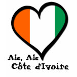 Côte d'Ivoire t-shirts