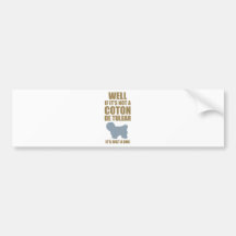Coton de Tulear Bumper Stickers
