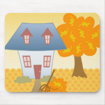Cottage – Autumn Mouse Pad