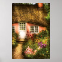 Cottage - Little pink play house Poster