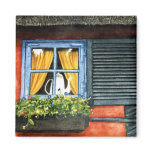 Cottage Window magnets