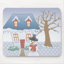 Cottage – Winter Mousepads