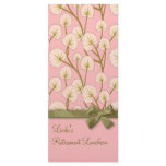 Cotton Candy Bouquet Retirement Party Program rack cards